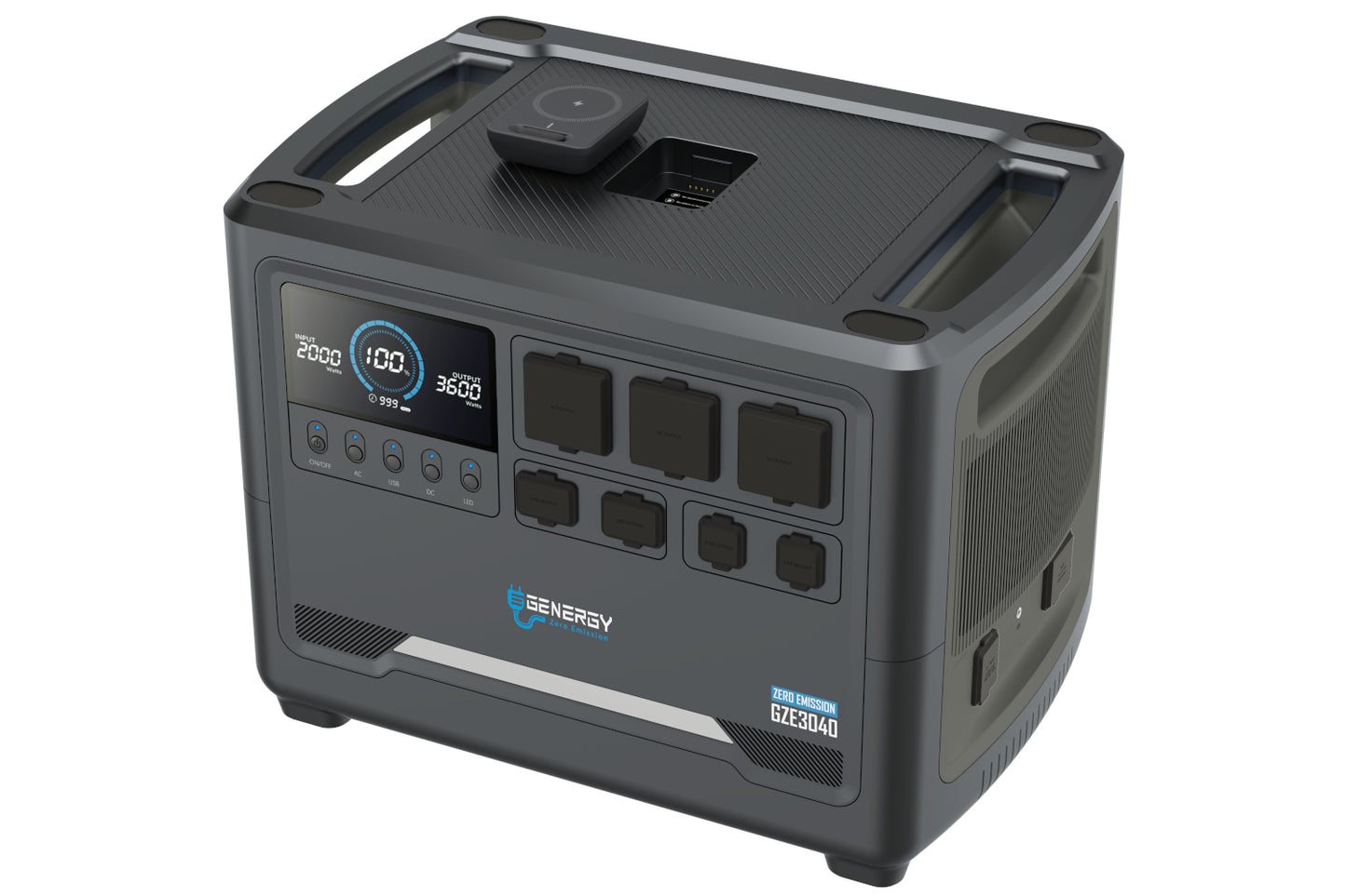 ESTACIÓN DE ENERGIA GENERGY GZE-3040 3072 WH 2400W