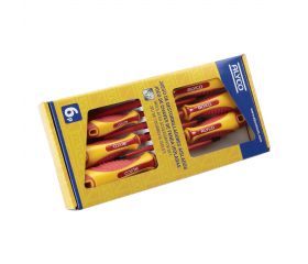 JUEGO 6 DESTORNILLADORES AISLADOS CARTÓN