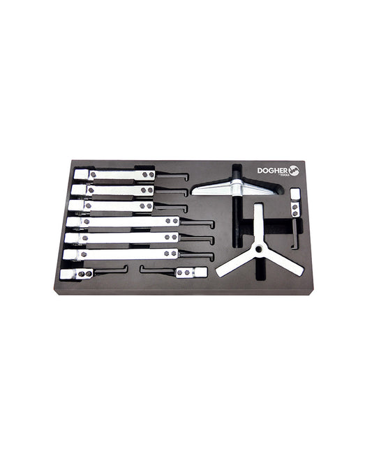 JUEGO DE EXTRACTORES 2 Y 3 PATAS DOGHER 100/200/250MM
