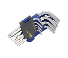 JUEGO 9 LLAVES ALLEN PULGADAS S/PLAST.