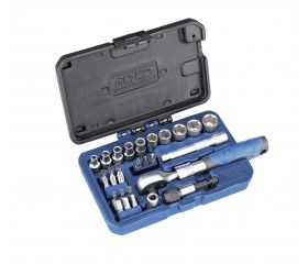 JUEGO VASOS 1/4' 29 PIEZAS