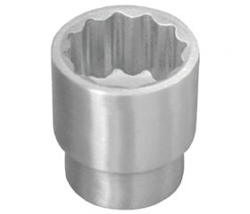 LLAVE DE VASO DE 3/4p 17MM INOX
