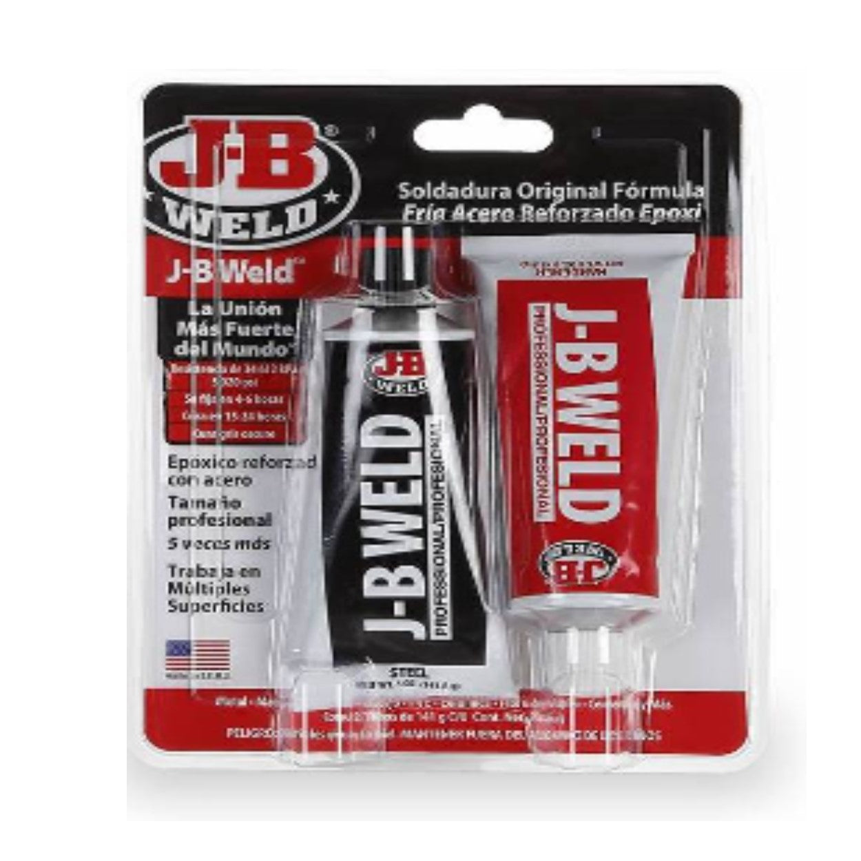 SOLDADURA EN FRÍO JB WELD 2X141,8g